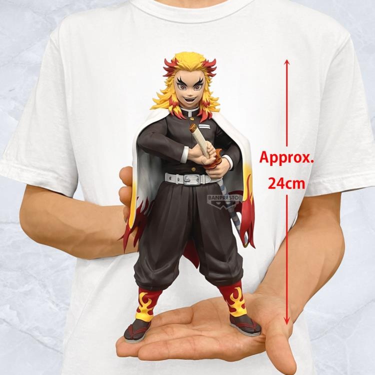 Mô Hình Demon Slayer - Kimetsu no Yaiba - Grandista - Kyojuro Rengoku Figure Chính Hãng (Banpresto)