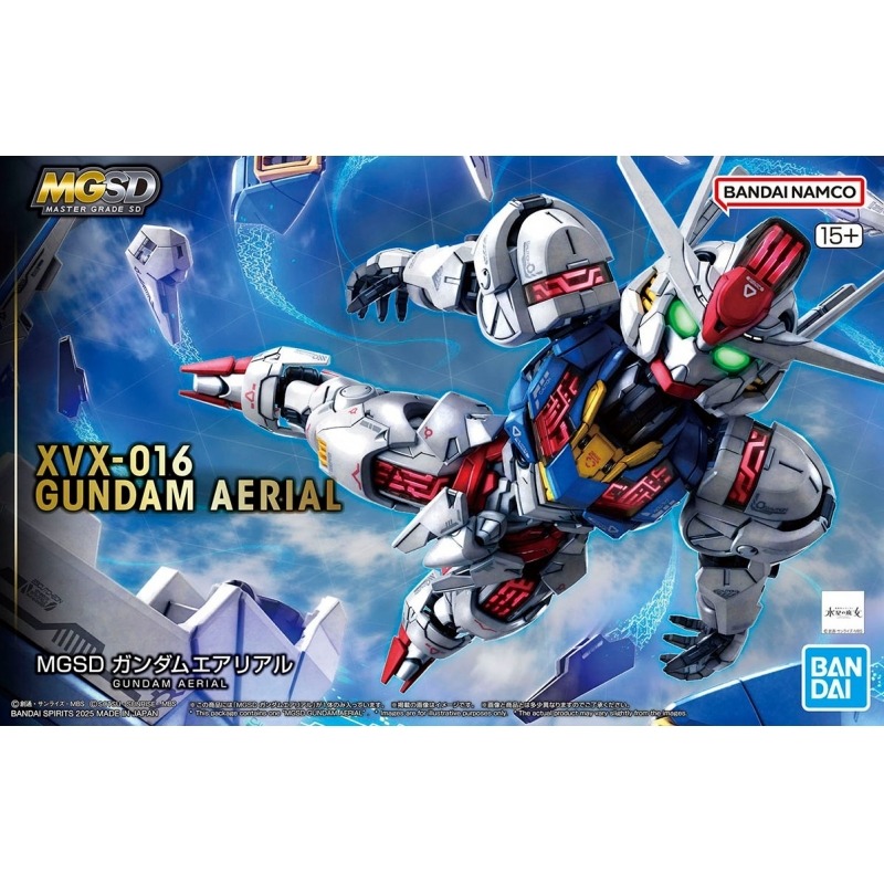 Mô Hình Lắp Ráp Gudam Bandai MGSD GUNDAM AERIAL