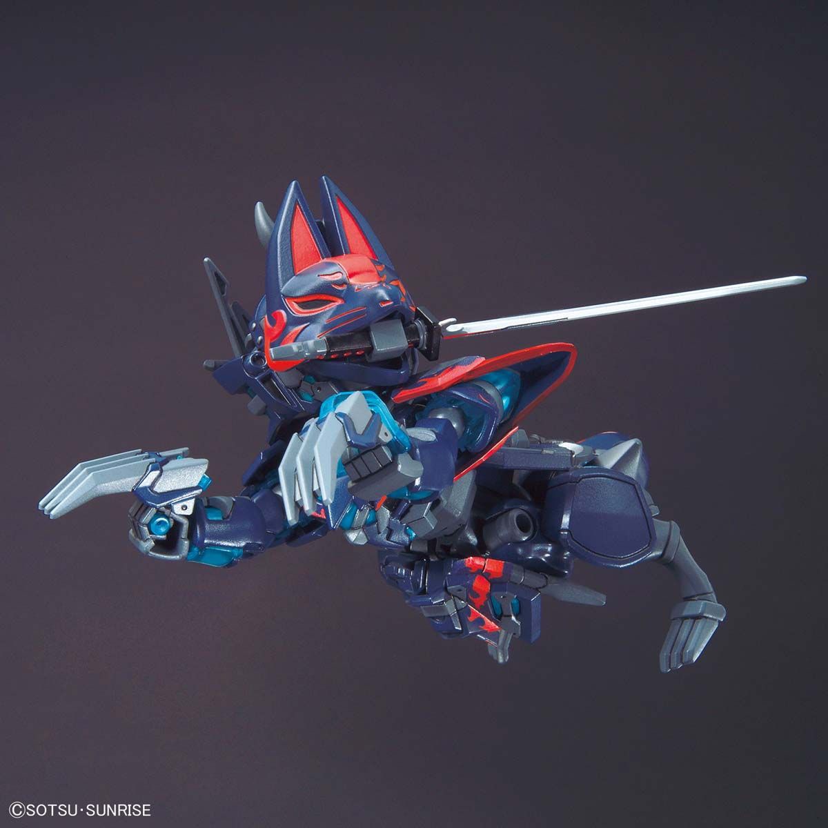 Mô Hình Gundam Bandai SDW Heroes 06 Sasuke Delta SD Gundam World Heroes