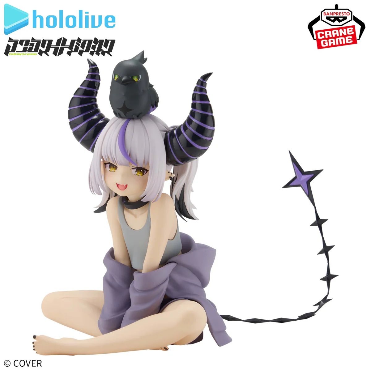 Mô Hình Hololive - Karasu - La+ Darknesss - Relax Time  Figure Chính Hãng (Bandai Spirits)