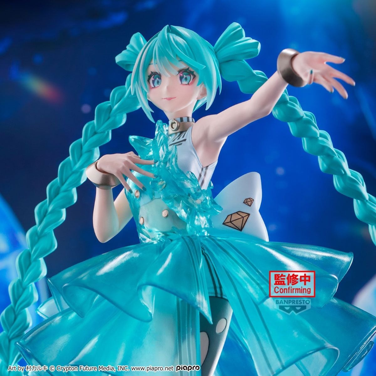 HATSUNE MIKU BANPRESTO EVOLVE CLEARLUXE-EMERALDGEM