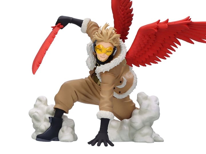 Mô Hình My Hero Academia - The Amazing Heroes Plus - Hawks II Figure Chính Hãng (Banpresto)