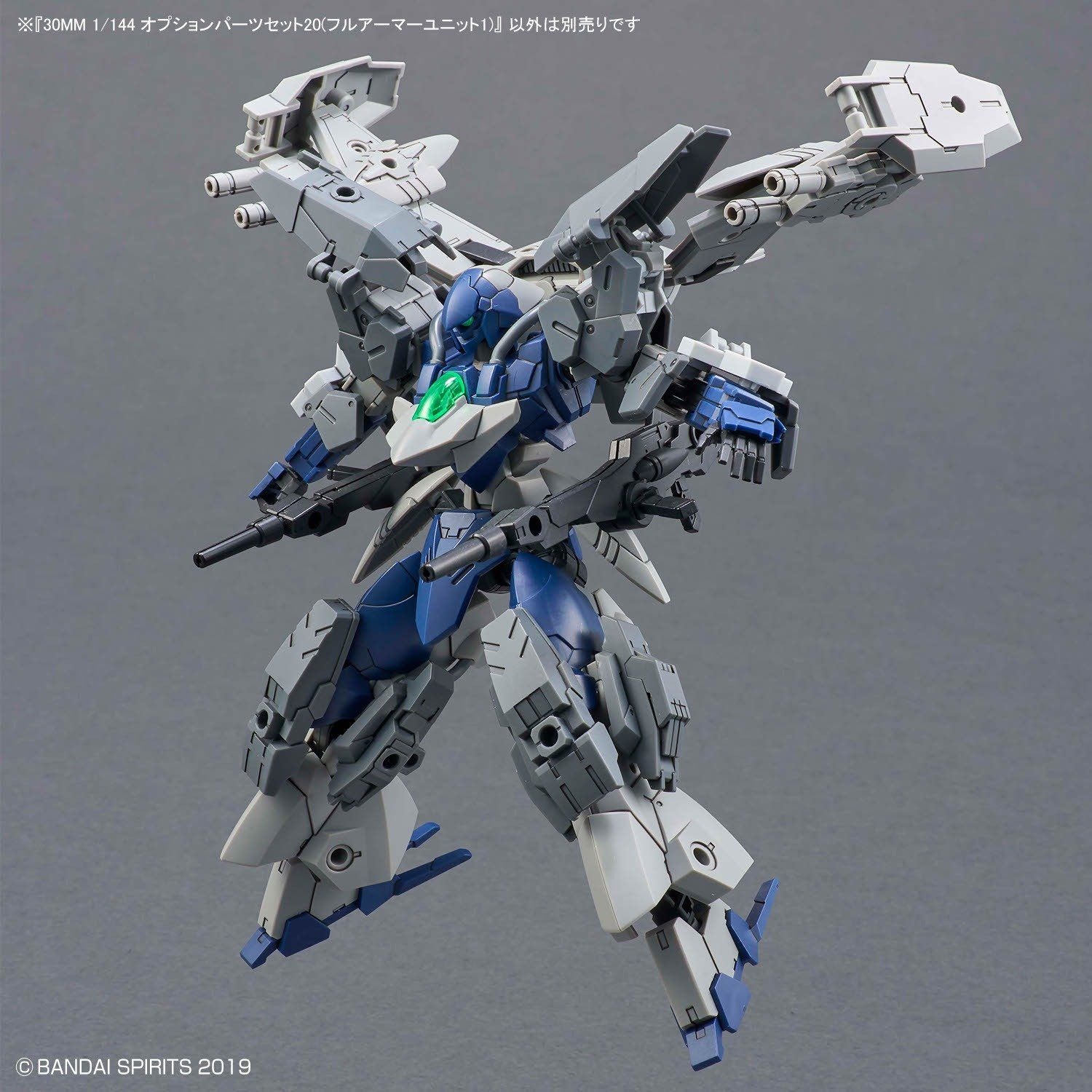 Mô hình phụ kiện Bandai 30MM 1/144 Option Parts Set 20 (Full Armor Unit 1)