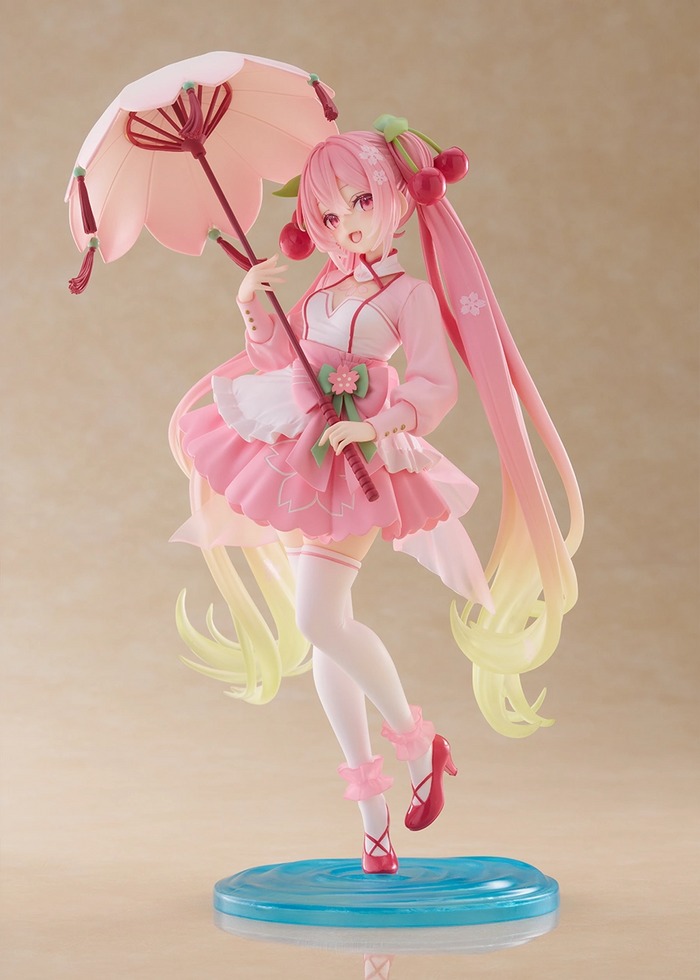 Hatsune Miku AMP+ Figure - Sakura Dress Ver.