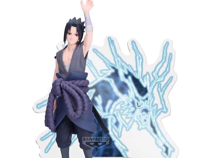 Mô hình Naruto Shippuden - Panel Spectacle - Sasuke Uchiha - Lightning from Heaven Figure (Banpresto)