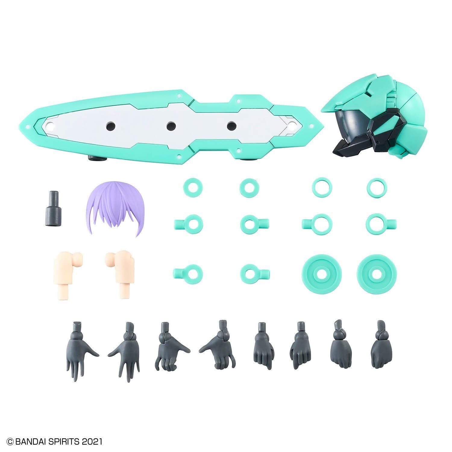 Mô hình Bandai 30MS SIS-V000 Raidira (Color A)