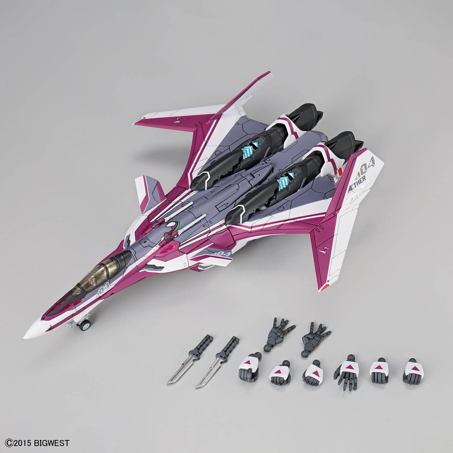 HG 1/100 VF-31C SIEGFRIED (MIRAGE FARINA JENIUS USE) Deluxe Set