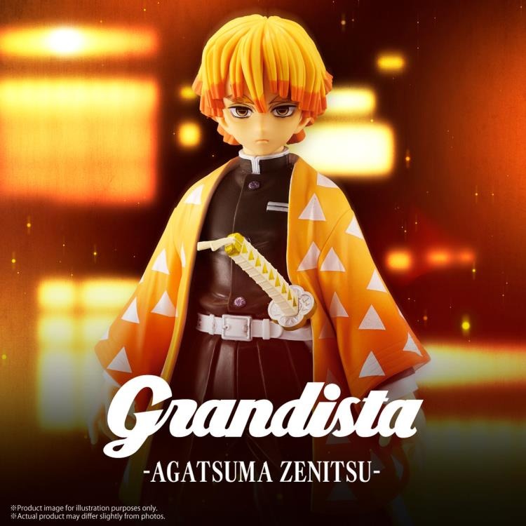 Mô Hình Demon Slayer - Kimetsu no Yaiba - Grandista - Zenitsu Agatsuma - Another Color Ver. A Figure (Banpresto)