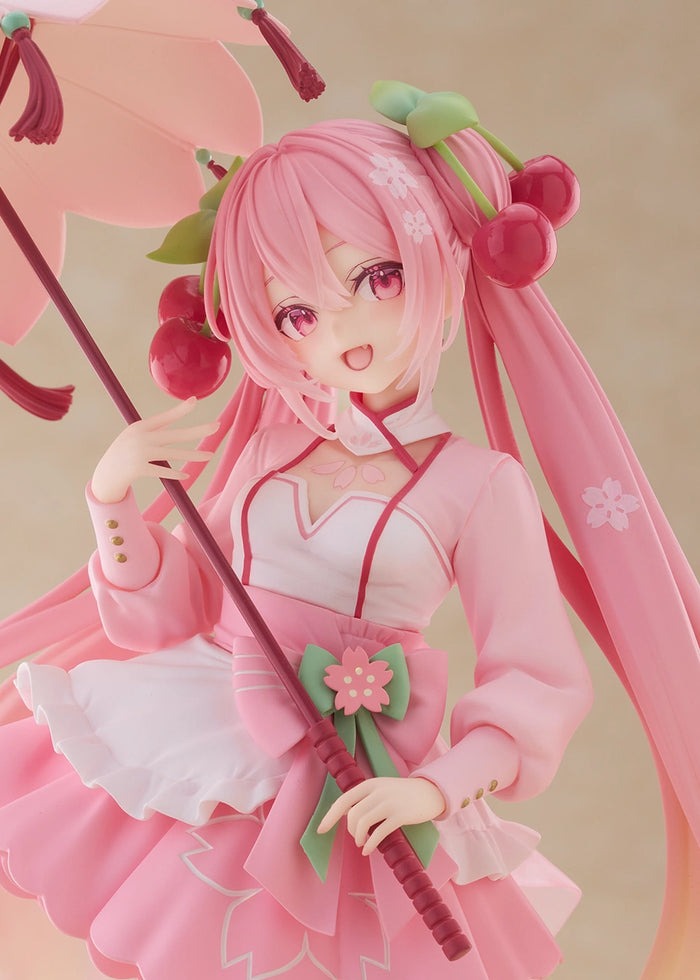 Hatsune Miku AMP+ Figure - Sakura Dress Ver.