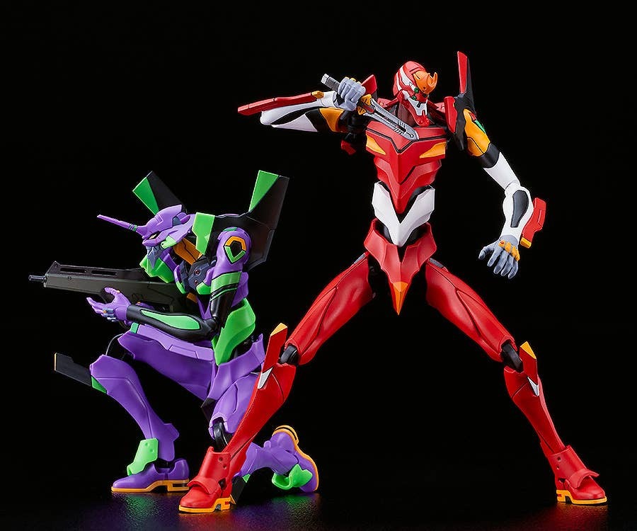 Mô hình Lắp Ráp Rebuild of Evangelion - MODEROID Evangelion Unit-02 Model Kit (GSC)