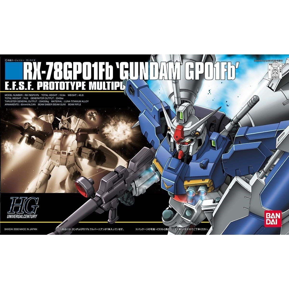 1/144 HGUC RX-78 GP01Fb