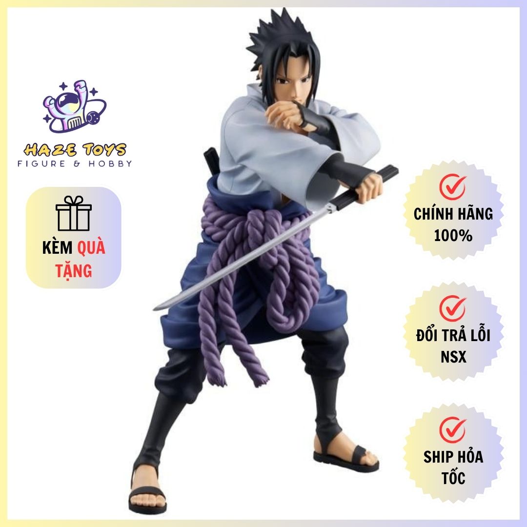 [Chính Hãng] Mô Hình Sasuke Uchiha - Grandista - Naruto: Shippuden (Banpresto)