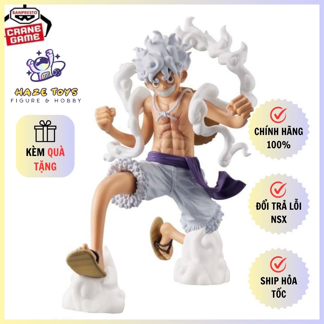 [Chính Hãng] Mô Hình One Piece - Grandista - Monkey D. Luffy - Gear 5 (Banpresto)