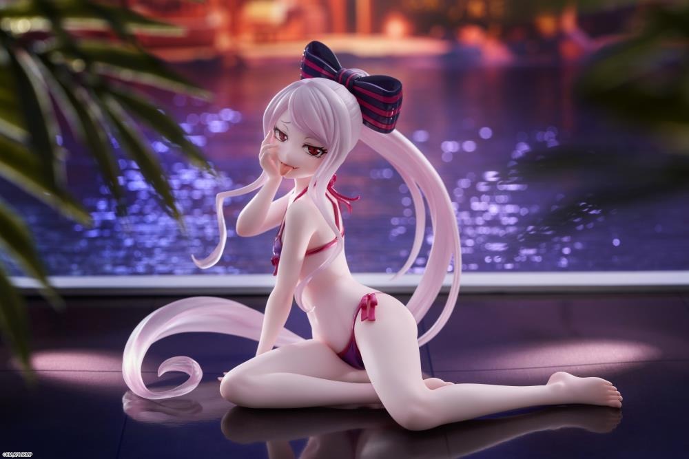Mô hình Shalltear Bloodfallen Mizugi Ver., Overlord, Desktop Cute - (Taito) Figure Chính Hãng