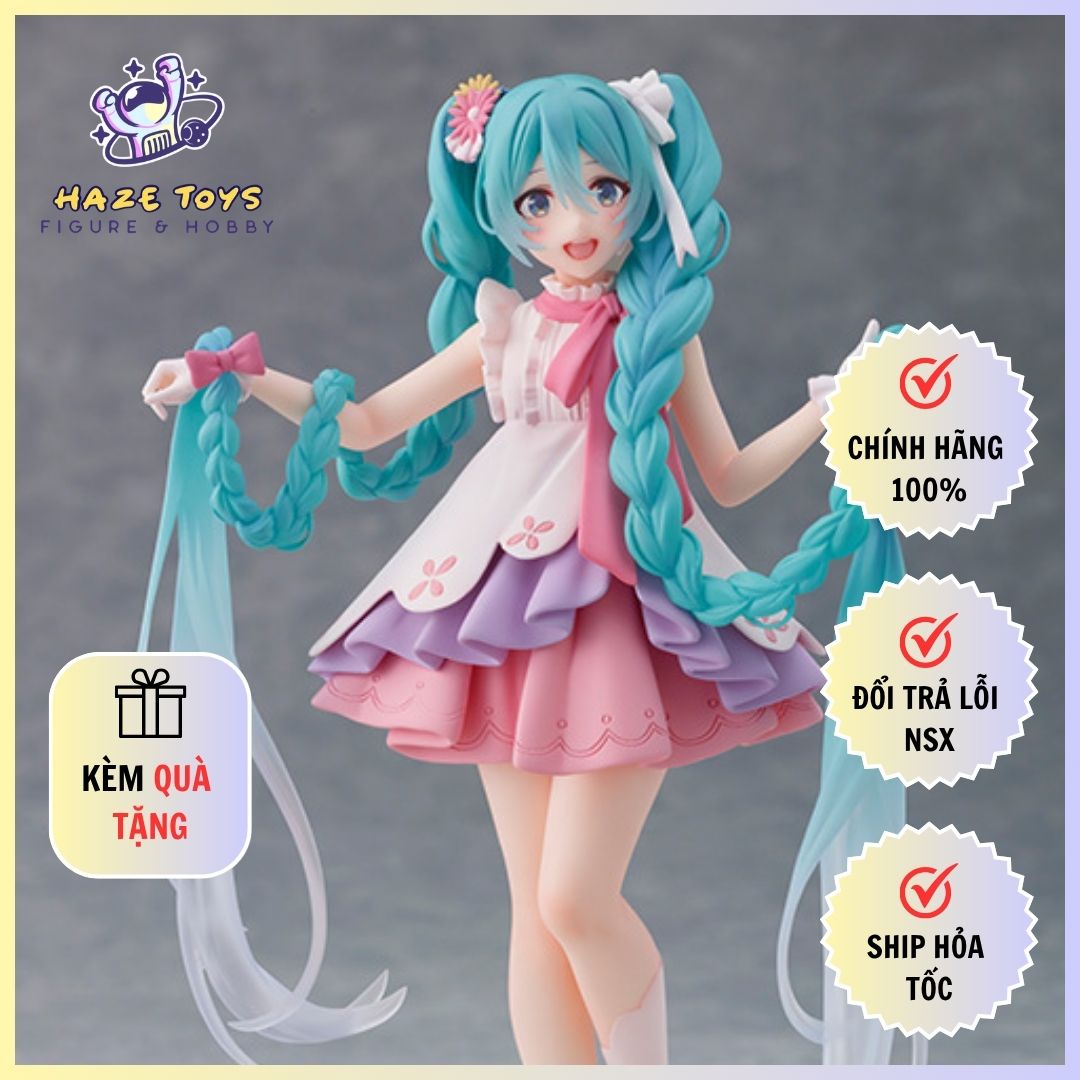 Mô Hình Vocaloid - Hatsune Miku Rapunzel Wonderland Figure Chính Hãng (Taito)