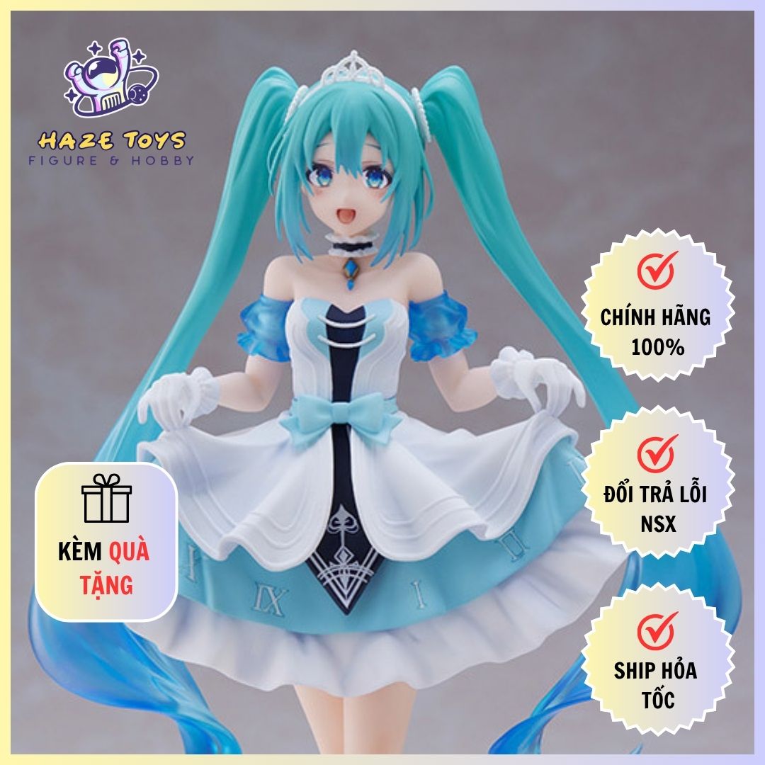 Mô Hình Vocaloid - Hatsune Miku - Cinderella Wonderland Figure Chính Hãng (Taito)