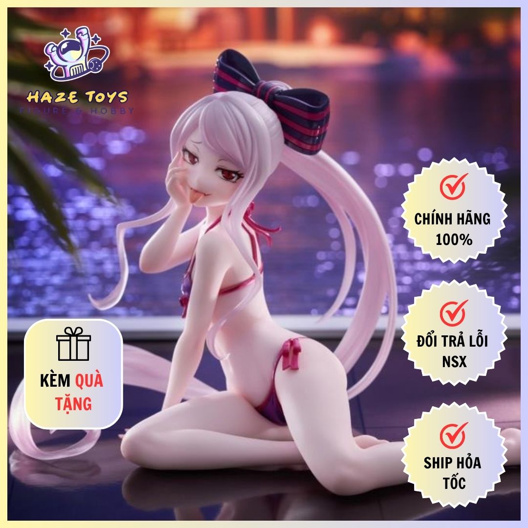 Mô hình Shalltear Bloodfallen Mizugi Ver., Overlord, Desktop Cute - (Taito) Figure Chính Hãng