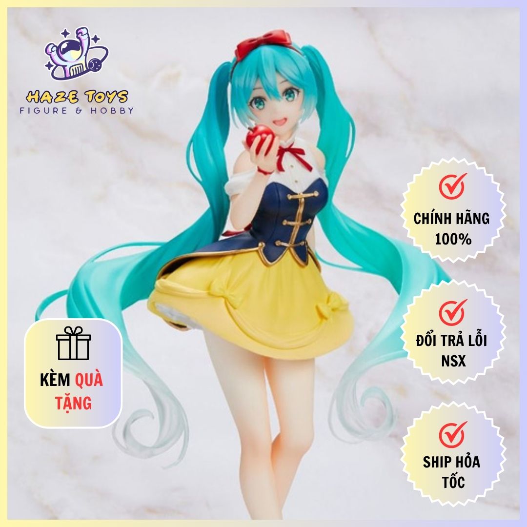 Mô Hình Hatsune Miku Shirayukihime Ver - Hatsune Miku Wonderland Figure - Figure Chính Hãng (Taito)