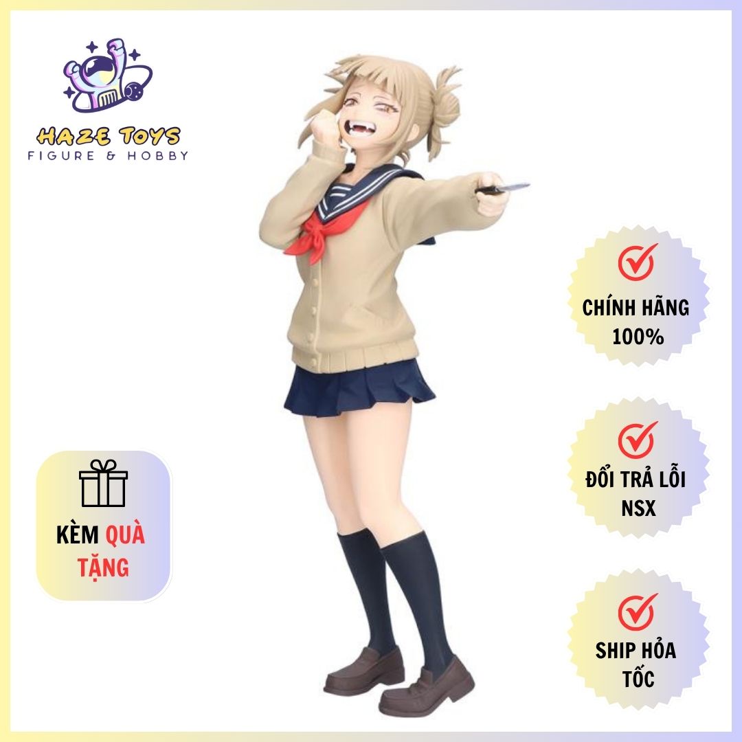 Mô Hình My Hero Academia - Glitter & Glamours - Himiko Toga Figure Chính Hãng (Banpresto)