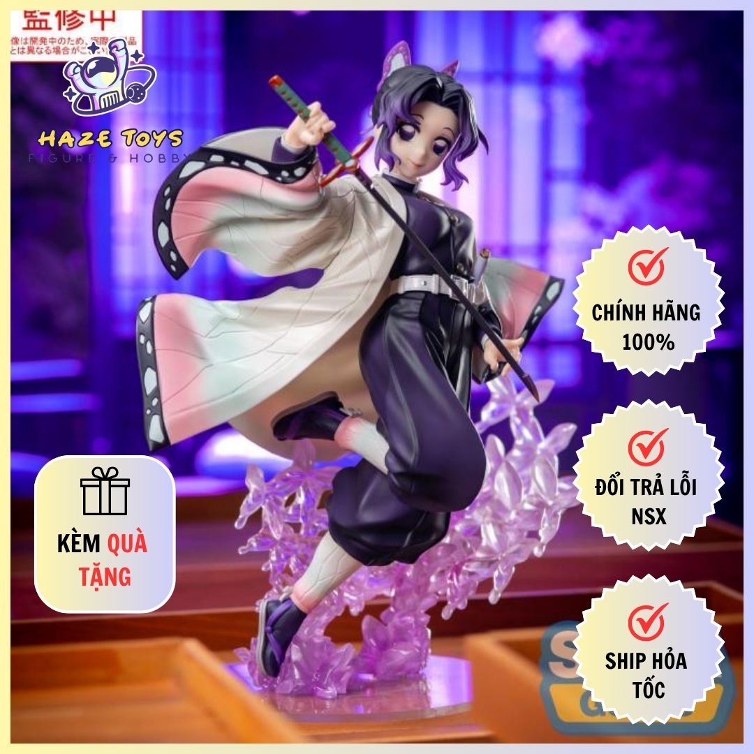 Mô Hình Demon Slayer - Kimetsu no Yaiba - Luminasta - Shinobu Kocho Figure Chính Hãng (SEGA)