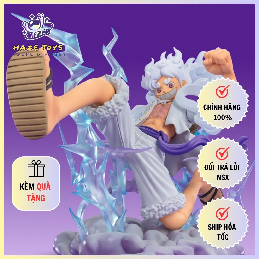 Mô Hình Monkey D. Luffy - Chou Gekisen - Extra Battle - Figuarts ZERO - Gear 5 Giant (Bandai)