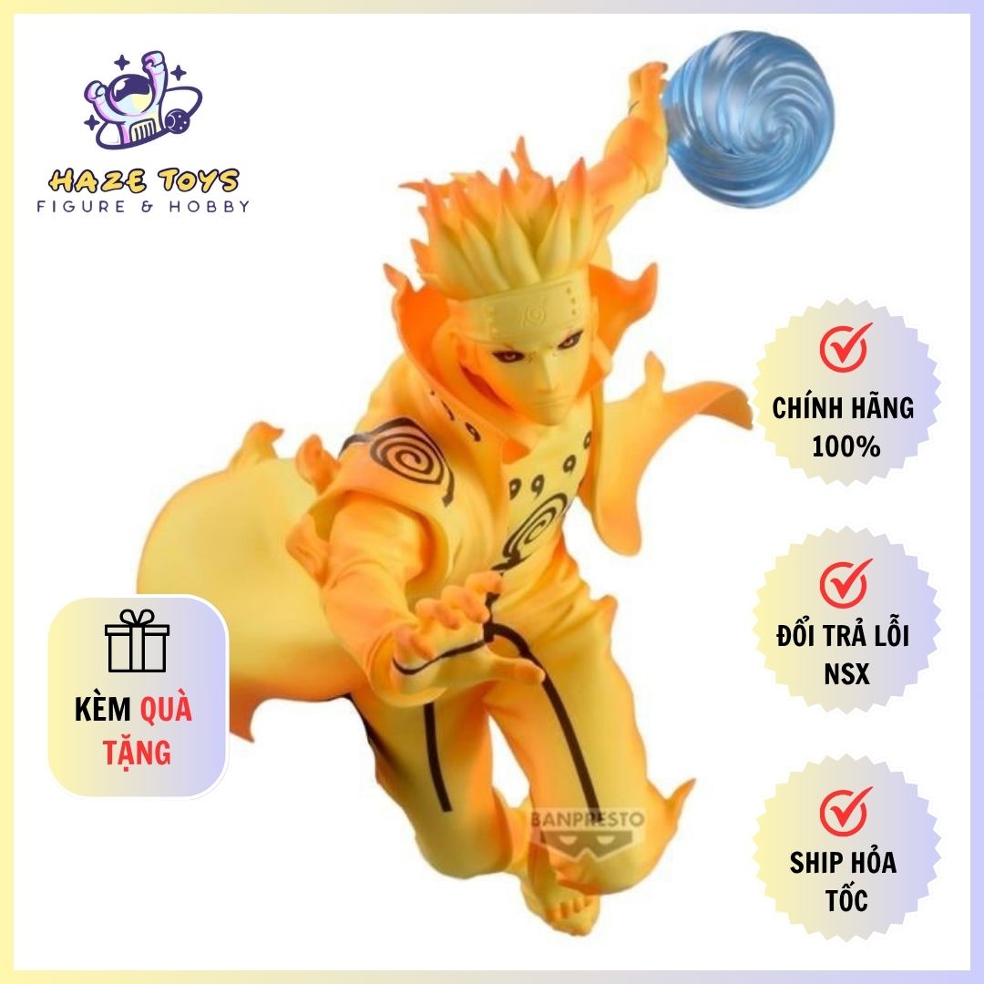 Mô Hình Naruto Shippuden - Minato Namikaze Figure Chính Hãng (Banpresto)