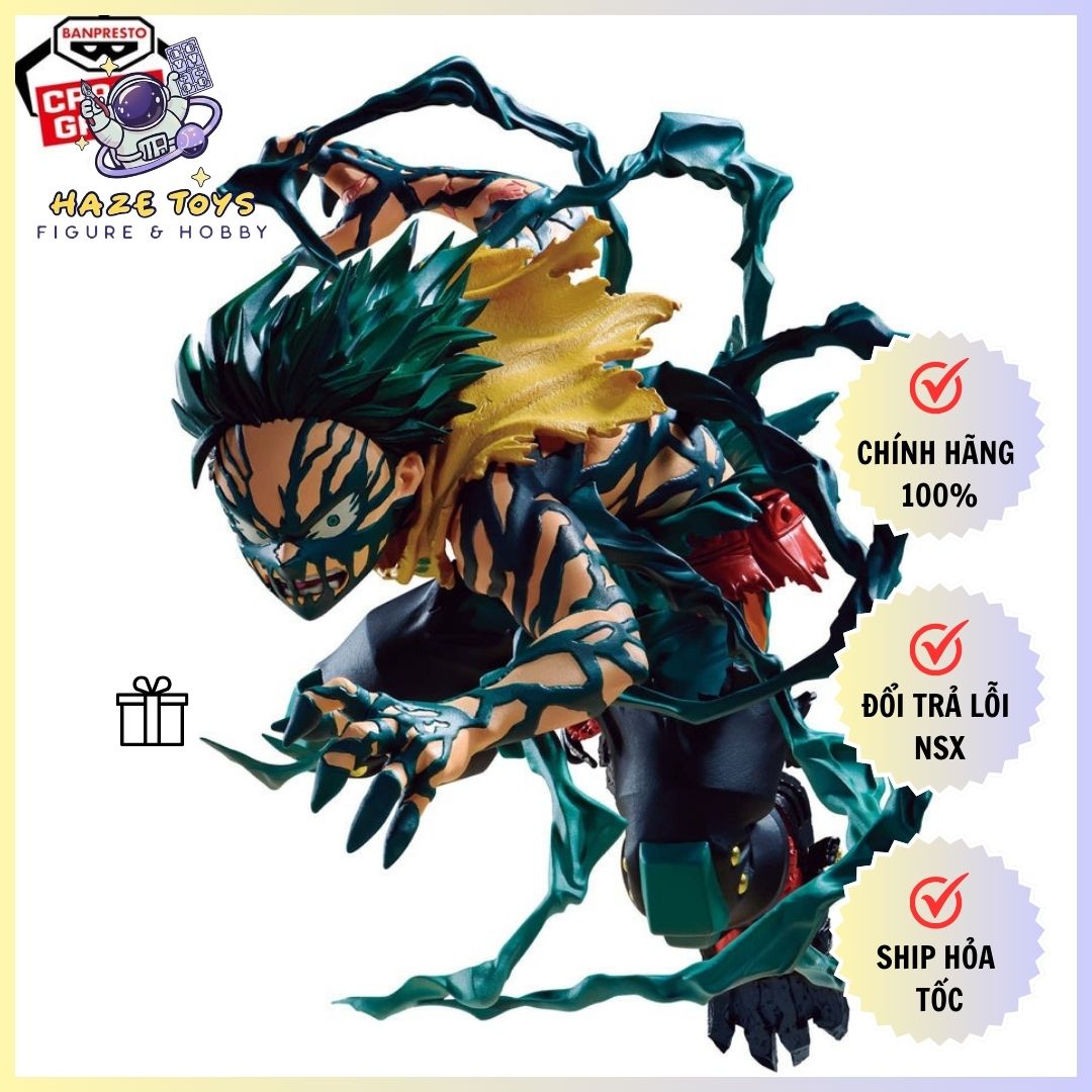 The Amazing Heroes - DX - Izuku Midoriya Overplay (Banpresto)