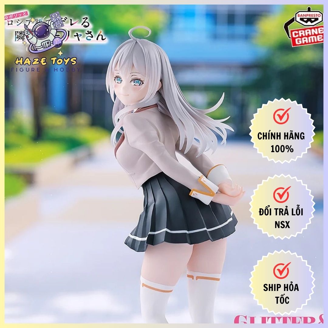 ALYA SOMETIMES HIDES HER FEELINGS IN RUSIAN GLITTER & GLAMOURS ALYA SCHOOL UNIFORM VER.