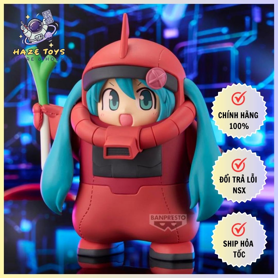 GUNDAM 45TH×HATSUNE MIKU FIGURE CHAR'S ZAKU COSTUME [HATSUNE MIKU VER.]