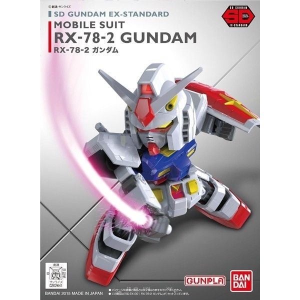 [Chính Hãng] Mô Hình Lắp Ráp SD EX-Standard RX-78-2 Gundam