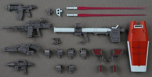 Mô hình lắp ráp Gundam Bandai HG GTO 1/144 GM Shoulder Cannon / Missile Pod