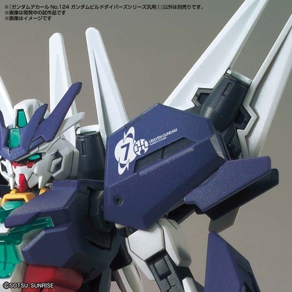 GUNDAM DECAL 124 GUNDAM BUILD DIVERS SERIES MULTIUSE ①