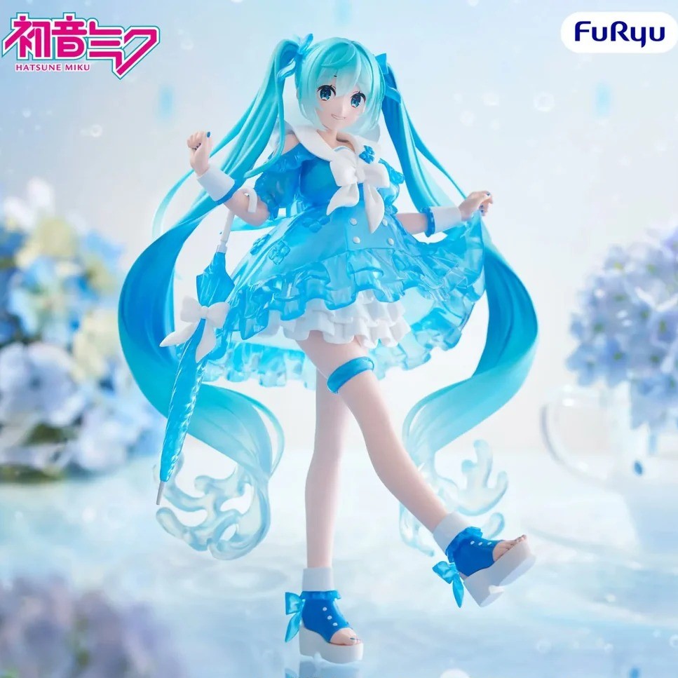 Mô hình Hatsune Miku Raincoat - Vocaloid Trio Try It - FuRyu Figure