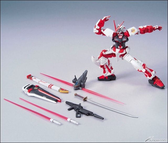 Mô Hình Gundam Bandai HG 058 Gundam Astray Red Frame Flight Unit 1/144 Seed Astray