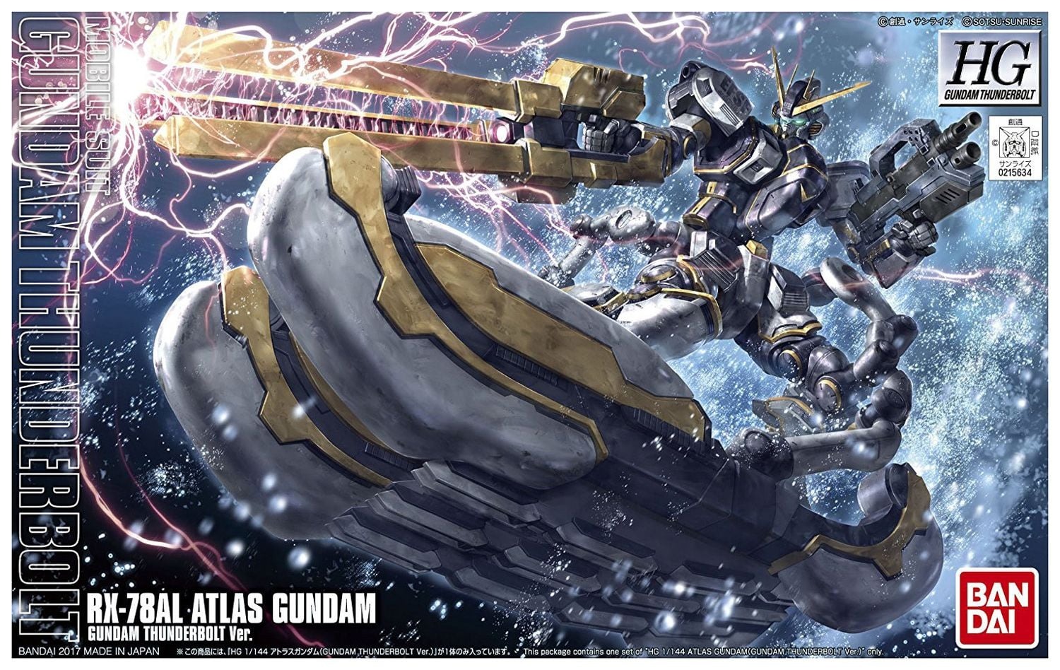 Mô Hình Gundam Bandai HG RX-78AL Atlas Gundam 1/144 Thunderbolt