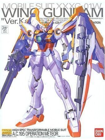 Mô Hình Lắp Ráp Bandai Gundam MG 1/100 WING GUNDAM Ver. Ka