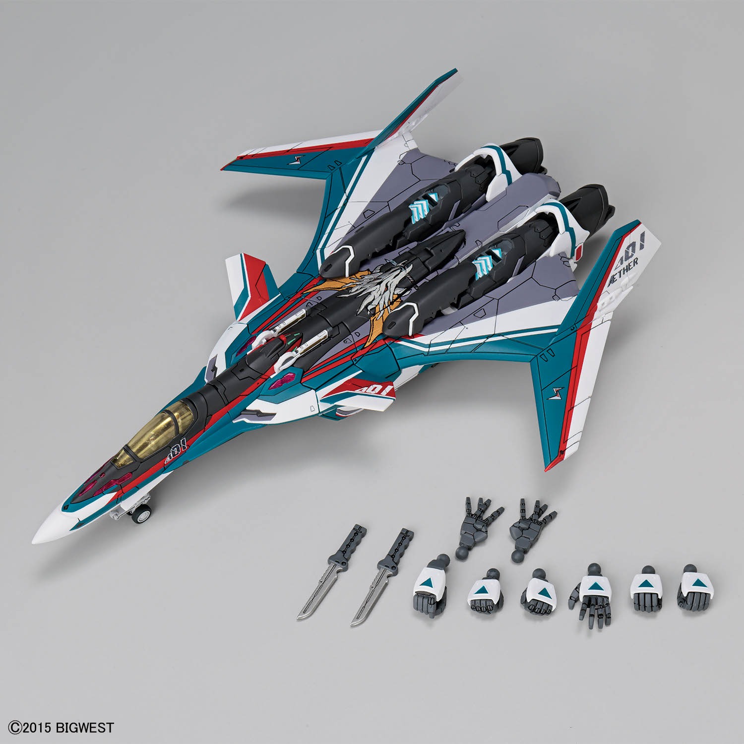 HG 1/100 VF-31S SIEGFRIED （ARAD MOLDERS USE）