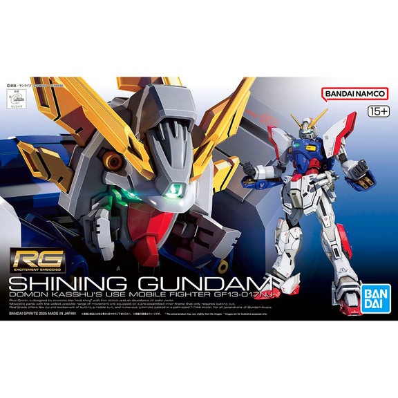 Mô hình Gundam Bandai RG 42 Shining Gundam 1/144