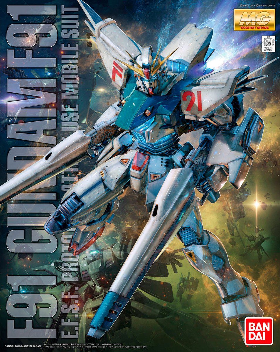 Mô Hình Gundam Bandai MG Gundam F91 Ver 2.0 1/100 Gundam F91