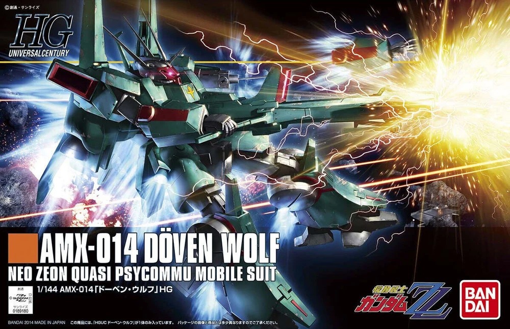 Mô Hình Lắp Ráp Bandai 1/144 HGUC DOVEN WOLF