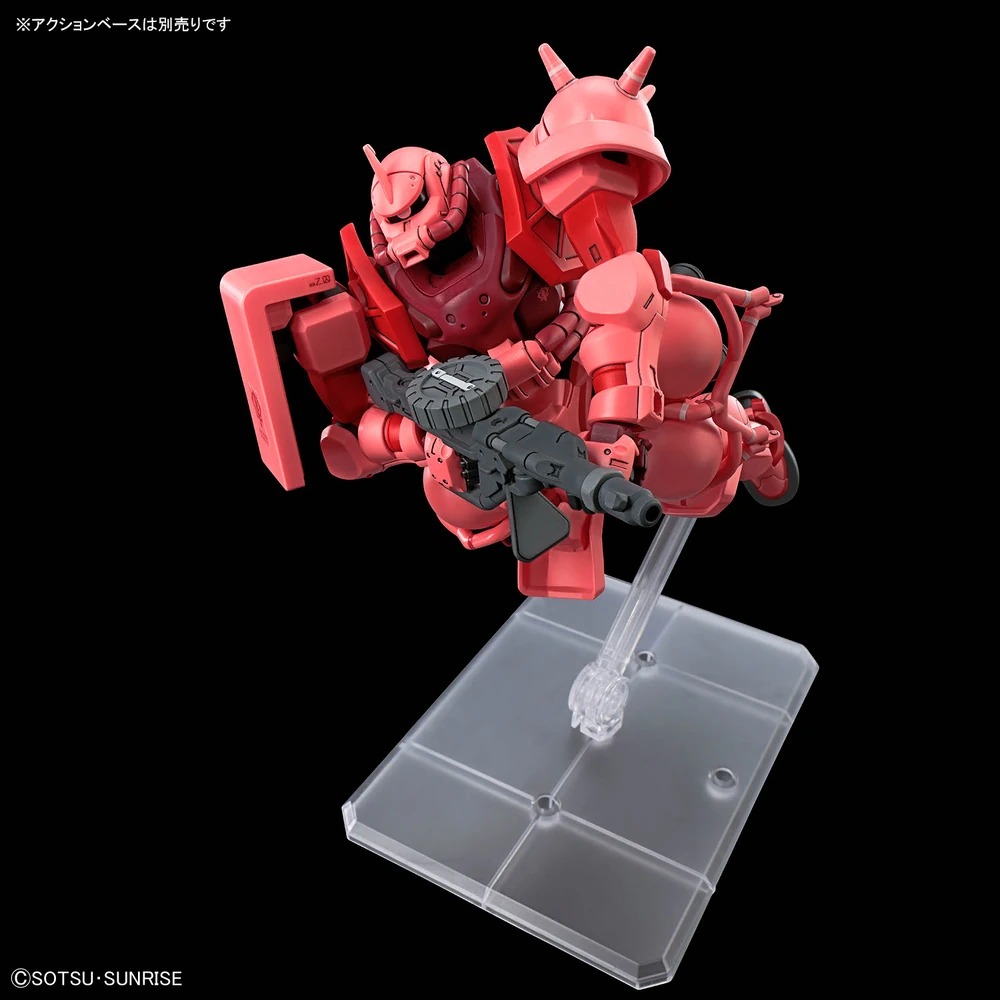 HG 1/144 CHAR'S ZAKU (GQ）