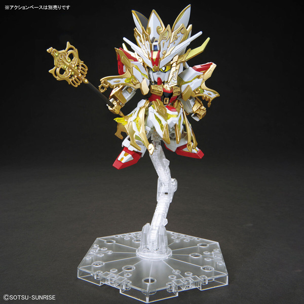 Mô Hình Lắp Ráp Gundam Bandai SD WH War Heroes Wukong Impulse - Childhood Ver & Sanzang Strike Freedom Gundam