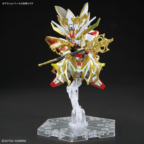 Mô Hình Lắp Ráp Gundam Bandai SD WH War Heroes Wukong Impulse - Childhood Ver & Sanzang Strike Freedom Gundam