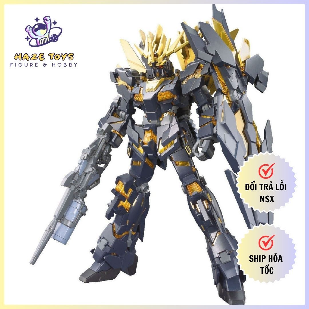 Mô Hình Lắp Ráp Bandai HGUC 1/144 Unicorn Gundam 02 Banshee Norn ( Destroy Mode )
