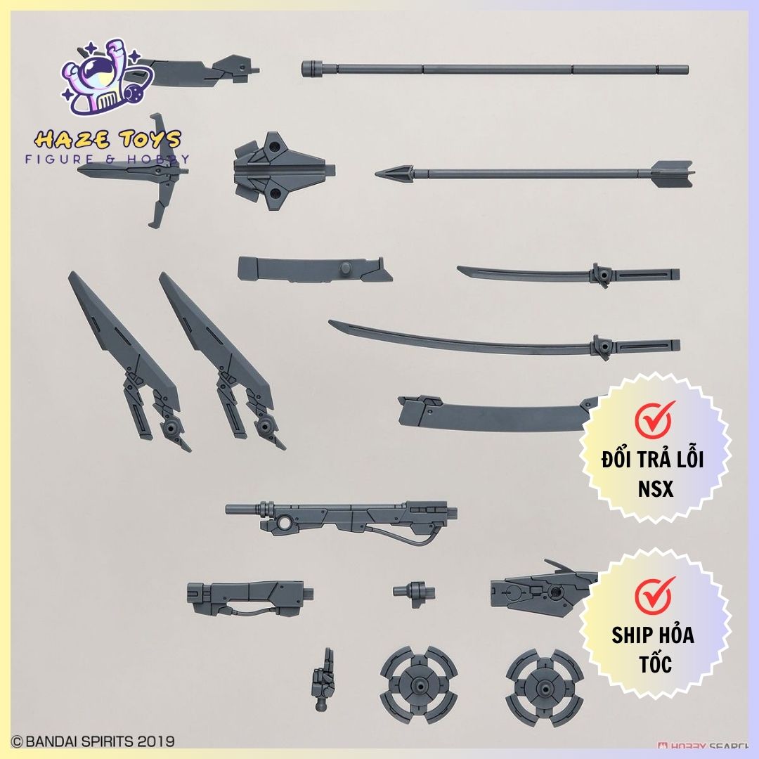 Mô hình phụ kiện Bandai 30MM Customize Weapons (Sengoku Army)