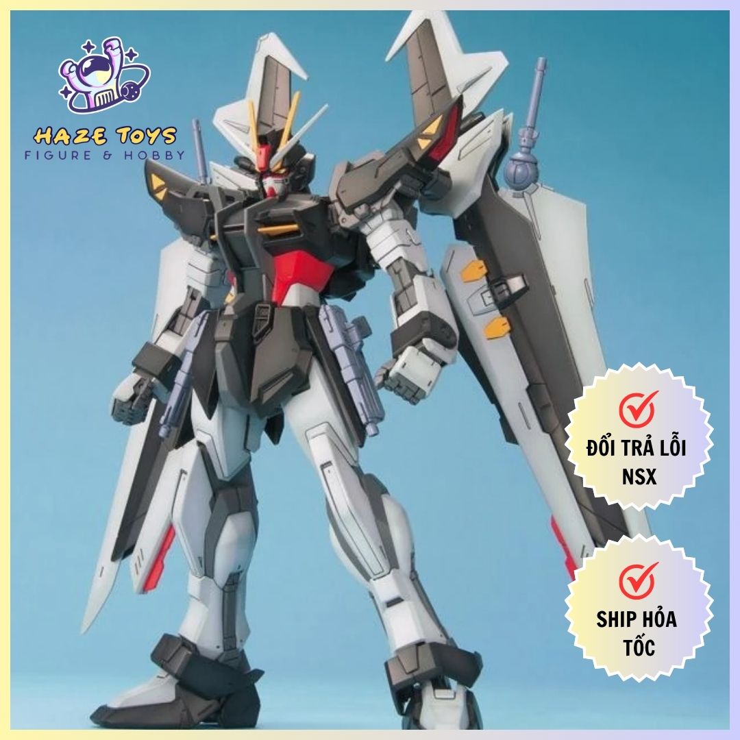 Mô Hình Gundam Bandai MG GAT-X105E Strike Noir Gundam 1/100 SEED Stargazer
