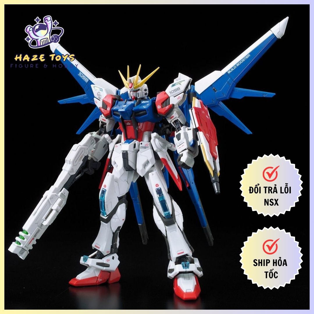 Mô Hình Lắp Ráp Bandai Gundam RG 1/144 Build Strike Gundam Full Package