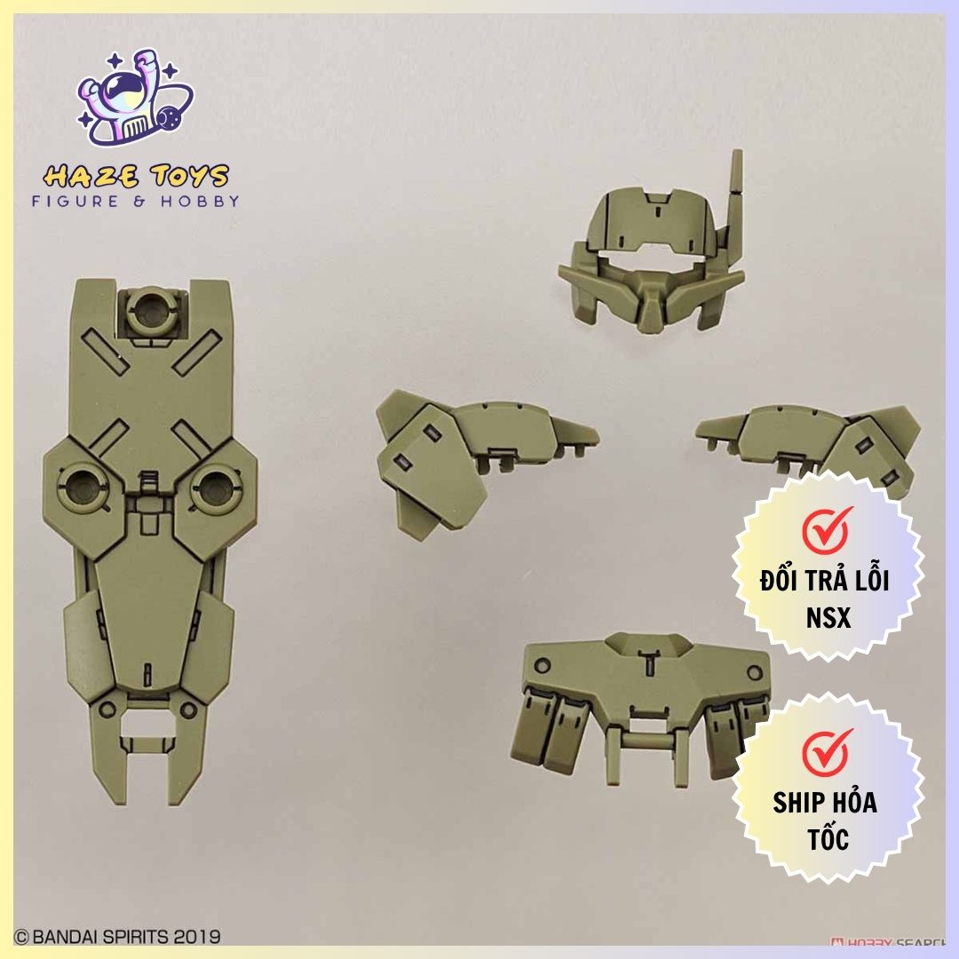 Mô hình Phụ Kiện Bandai 30MM OP 01 Option Armor for Close Combat [for Alto/Dark Green] 1/144