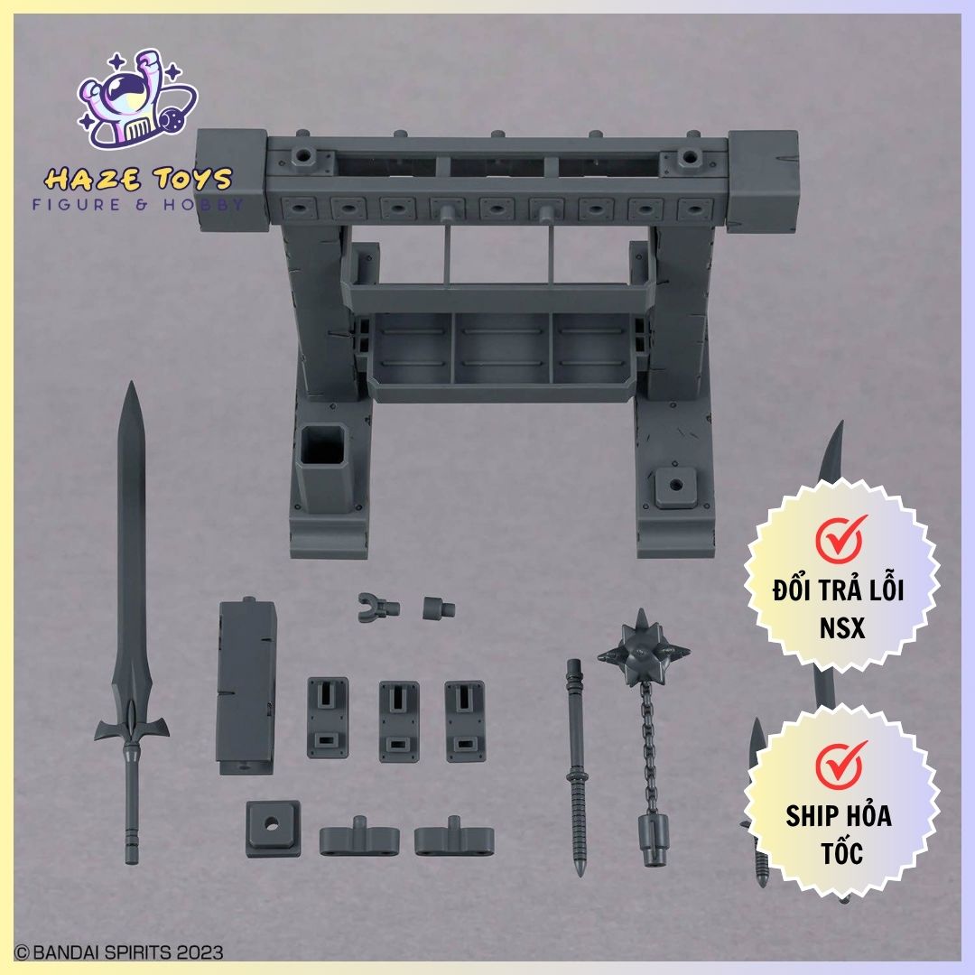 Mô hình phụ kiện Bandai 30MF ITEM SHOP 3 (WEAPON OPTION)