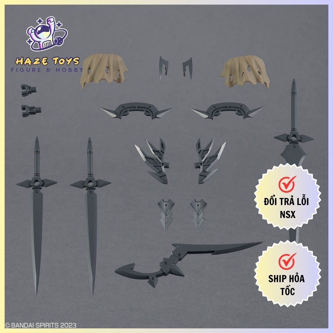 Mô hình phụ kiện Bandai 30MF Class Up Armor (Rosan Assassin Slash)